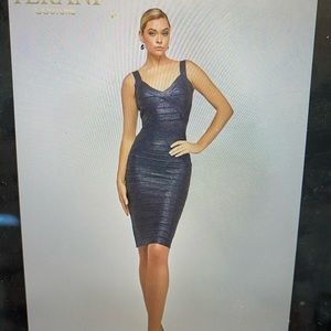 NWT Terani Couture Bandage Midi dress